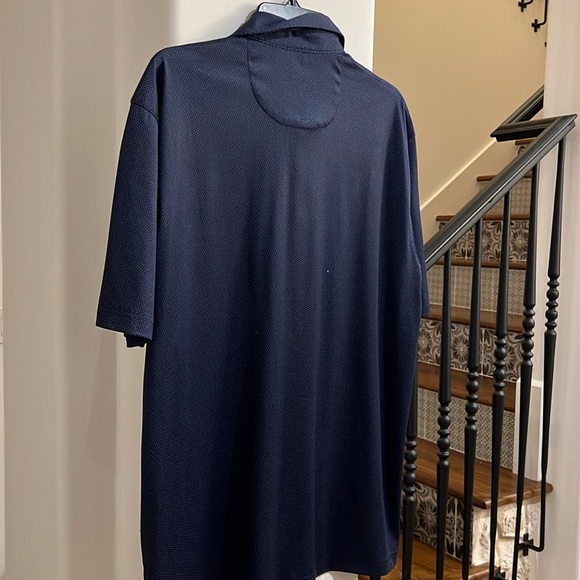 Mens Blue Greg Norman Golf Shirt Size Large - Picture 6 of 6